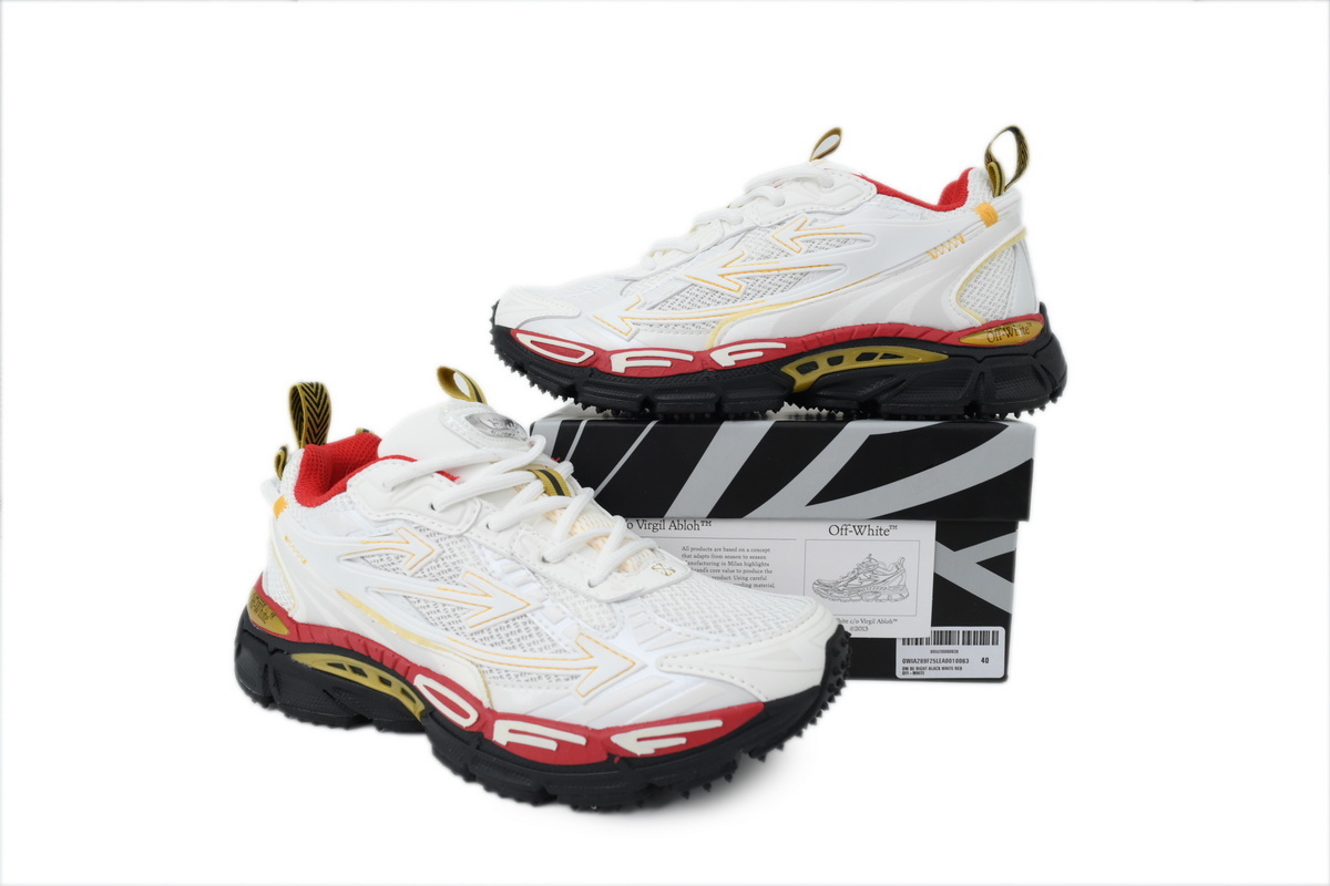 Off-White Out Of Black White Red OWIA289F 25LEA001 0063