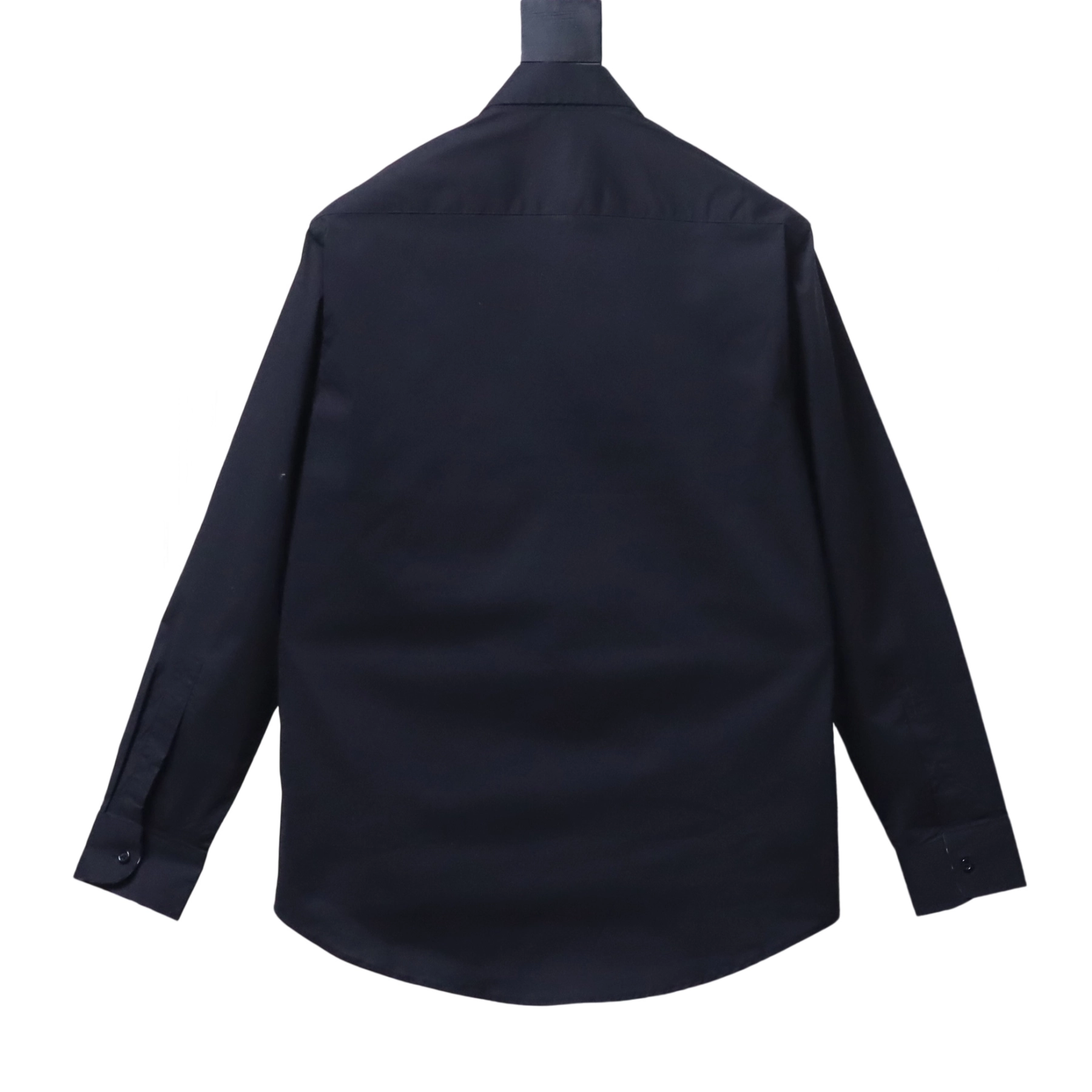 Burberry EKD-Embroidered Cotton Shirt Black