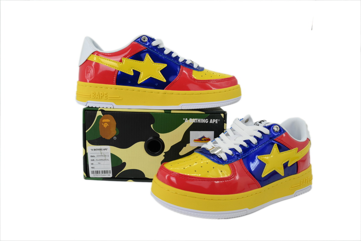 A BATHING APE BAPE Red Blue OZXSHM329911Q