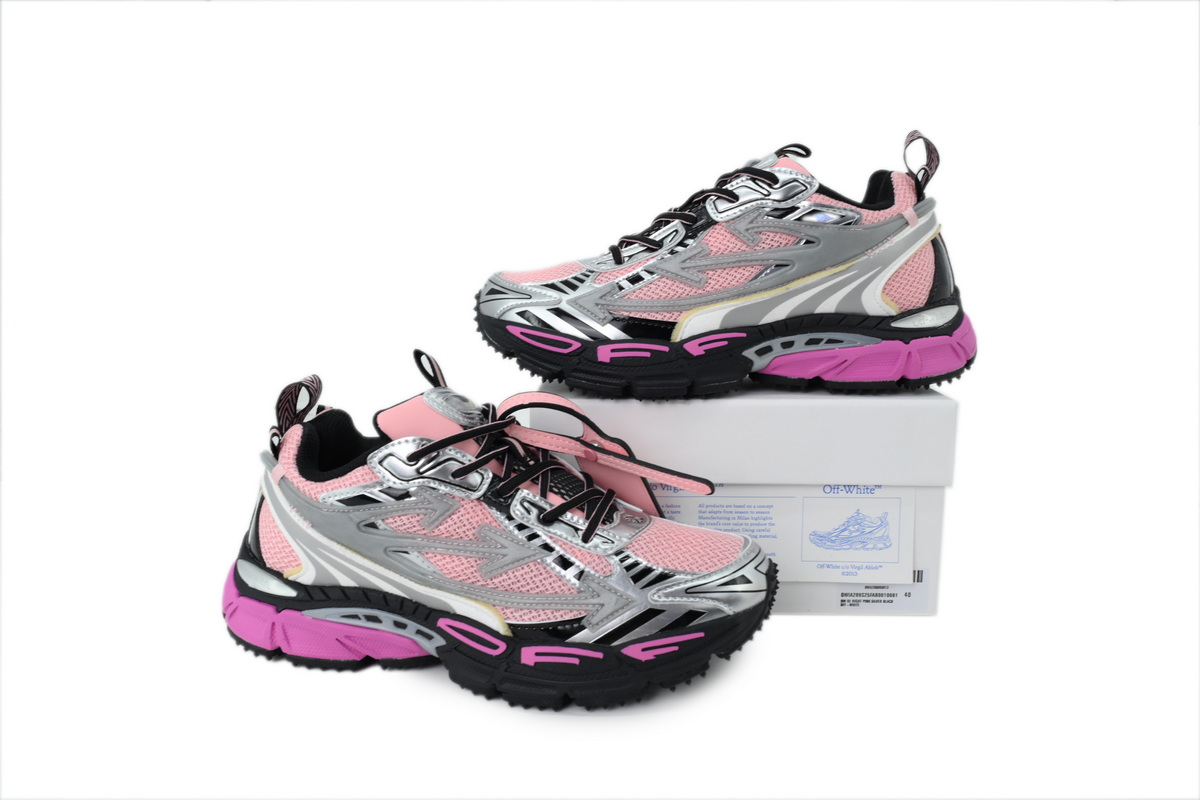 OFF WHITE Be Right Back Lace Up Sneakers OWIA289S25 FAB0010081