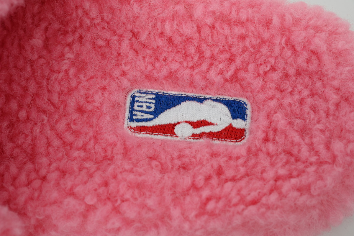 NBA x Balenciaga Furry Slides Powder