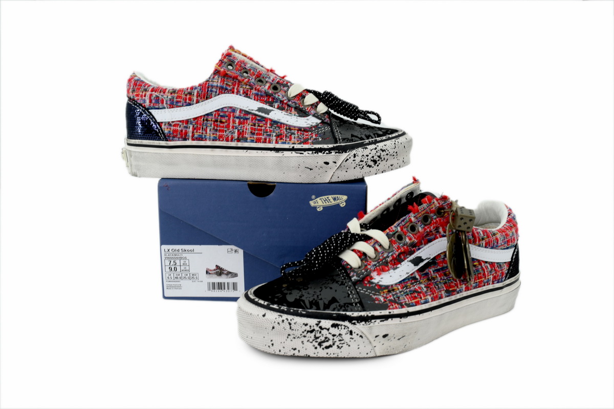 Vans Old Skool Premium Charms Red Black VN000D9VBOS