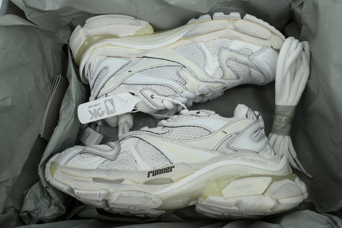 Balenciaga Wms Running Shoes Beige 779064 W3RXP 9010