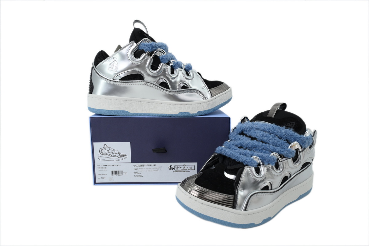 LANVIN Sneaker Silvery