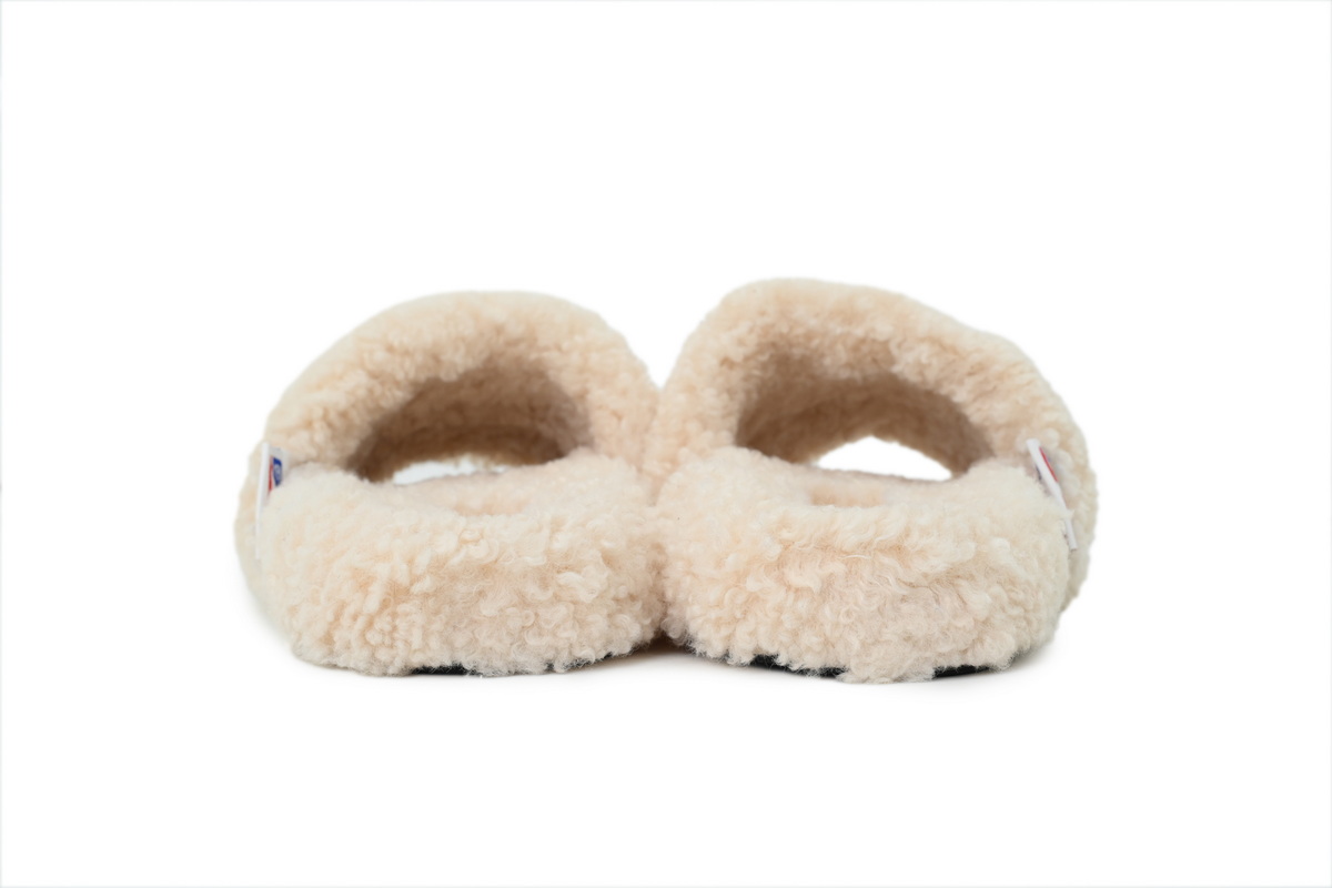NBA x Balenciaga Furry Slides White