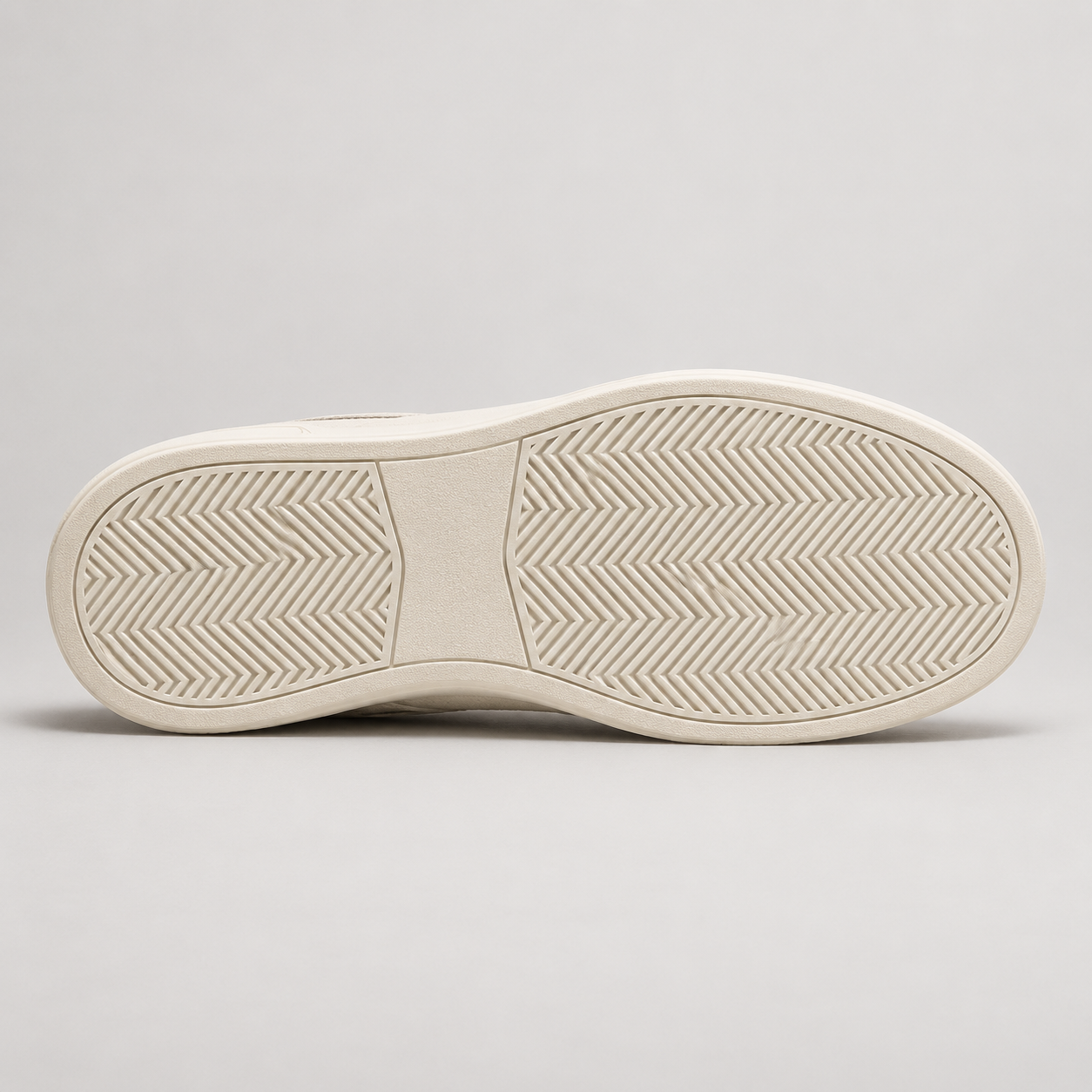 QC shoe outsole view