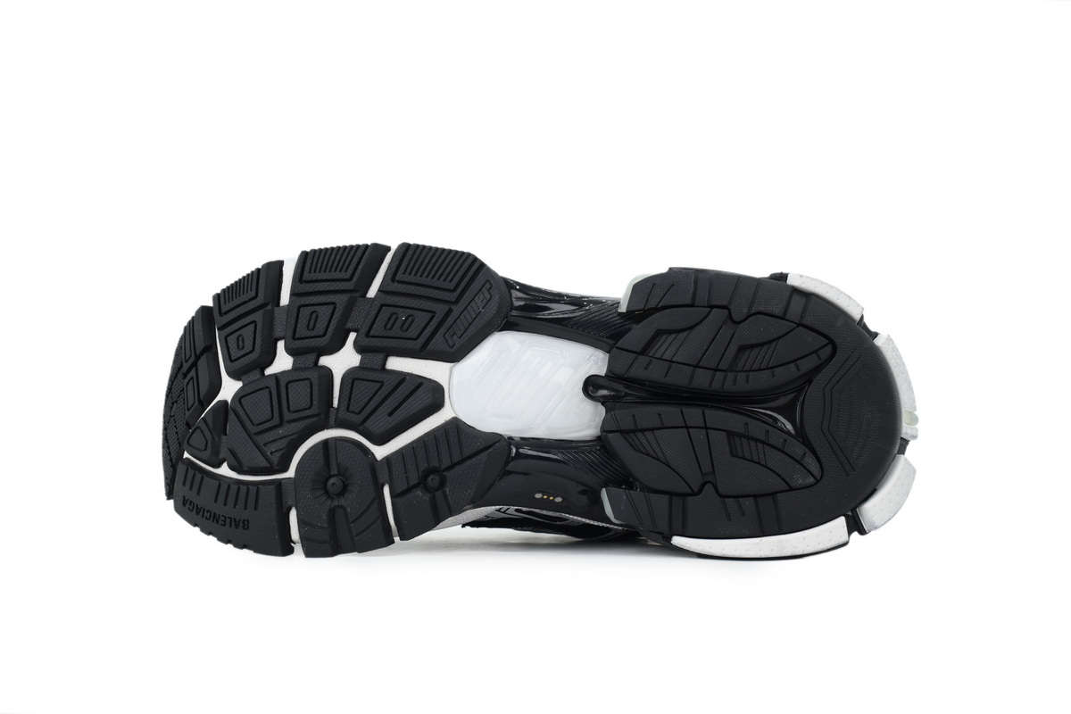 Balenciaga Runner White Black LED 677403 W3RB2 9010