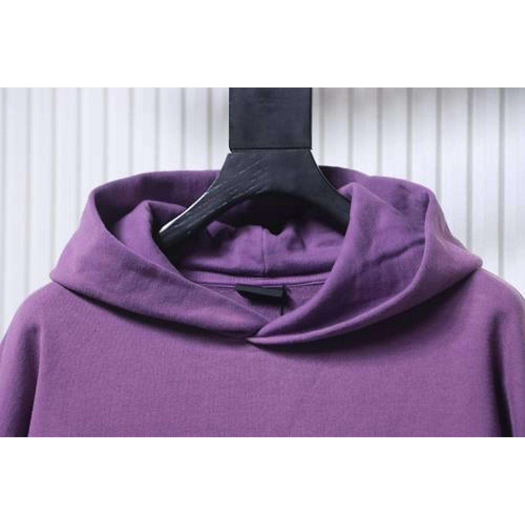 Balenciaga Political Campaign Medium Fit Hoodie Purple
