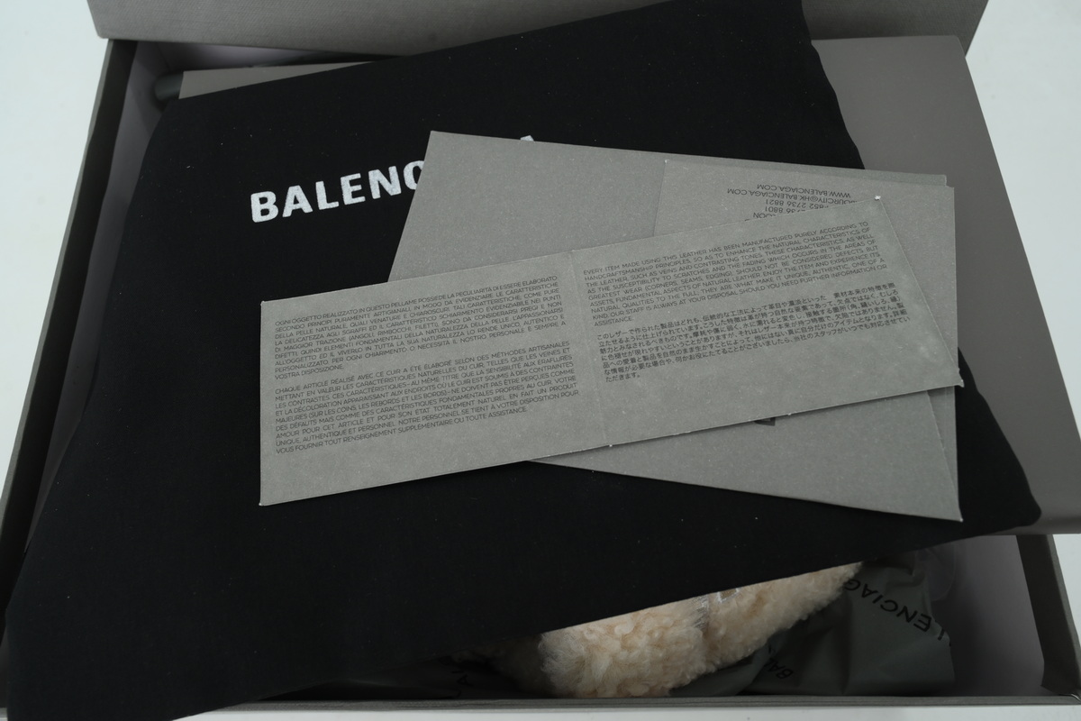 NBA x Balenciaga Furry Slides White