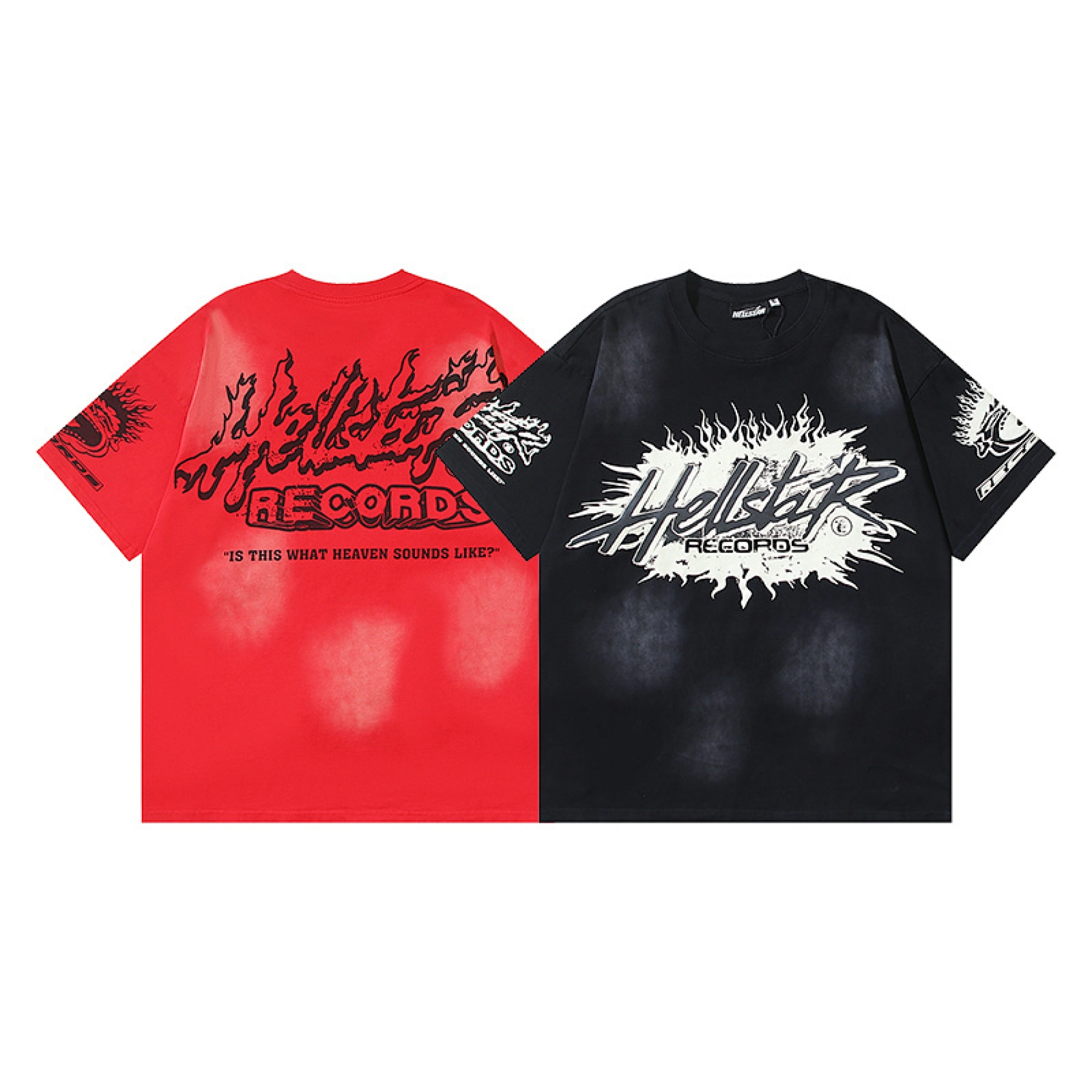 Hellstar Records T-Shirt Black/Red