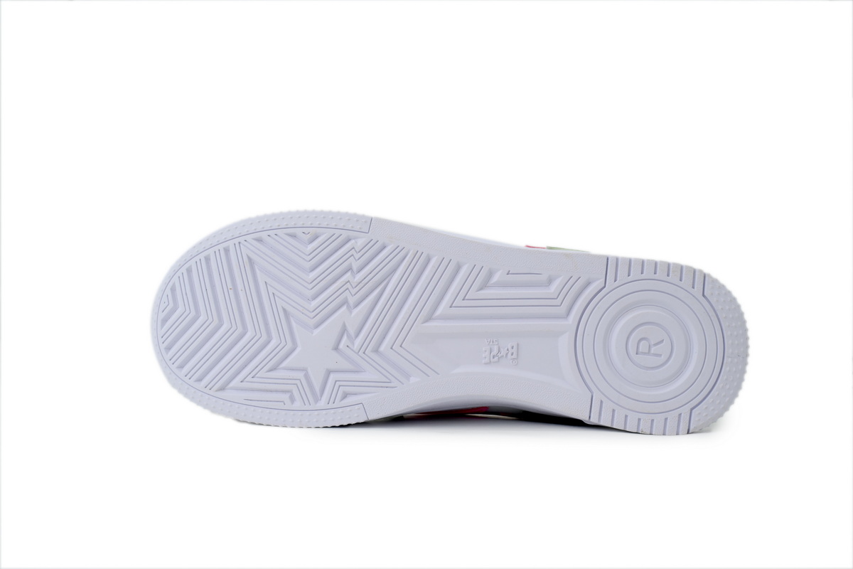 A Bathing Ape Green Pink Star OZXSHM1913070
