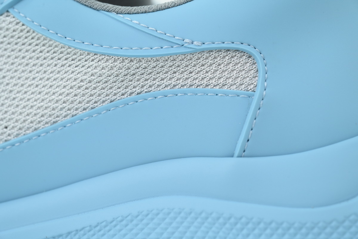 Prada America's Cup sneakers Blue white