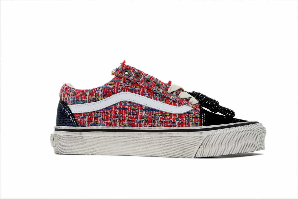Vans Old Skool Premium Charms Red Black VN000D9VBOS