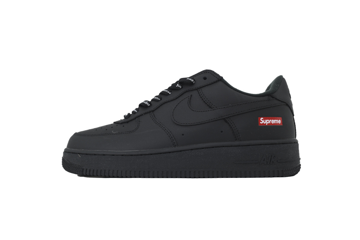 S x Air Force 1 Low 'Box Logo - Black' CU9225-001