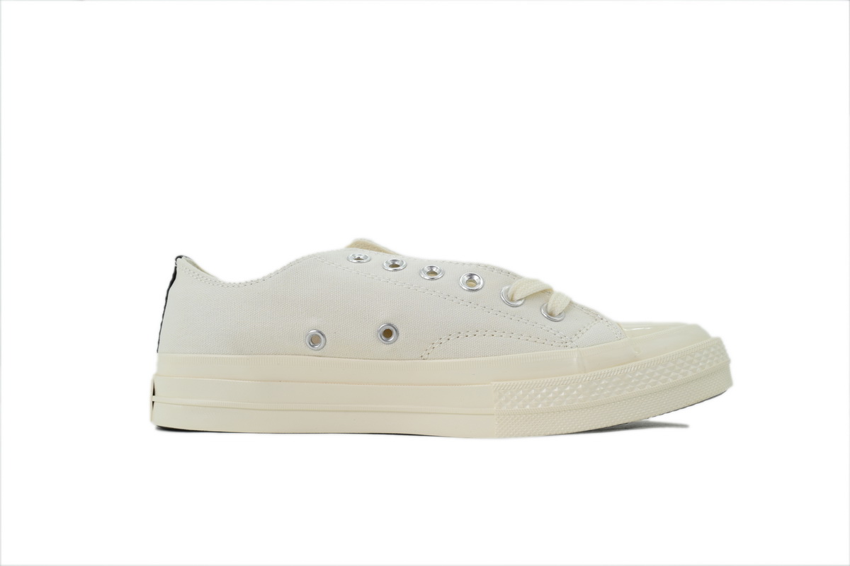Comme des Garçons Play x Converse Chuck 70 Low Milk 150207C
