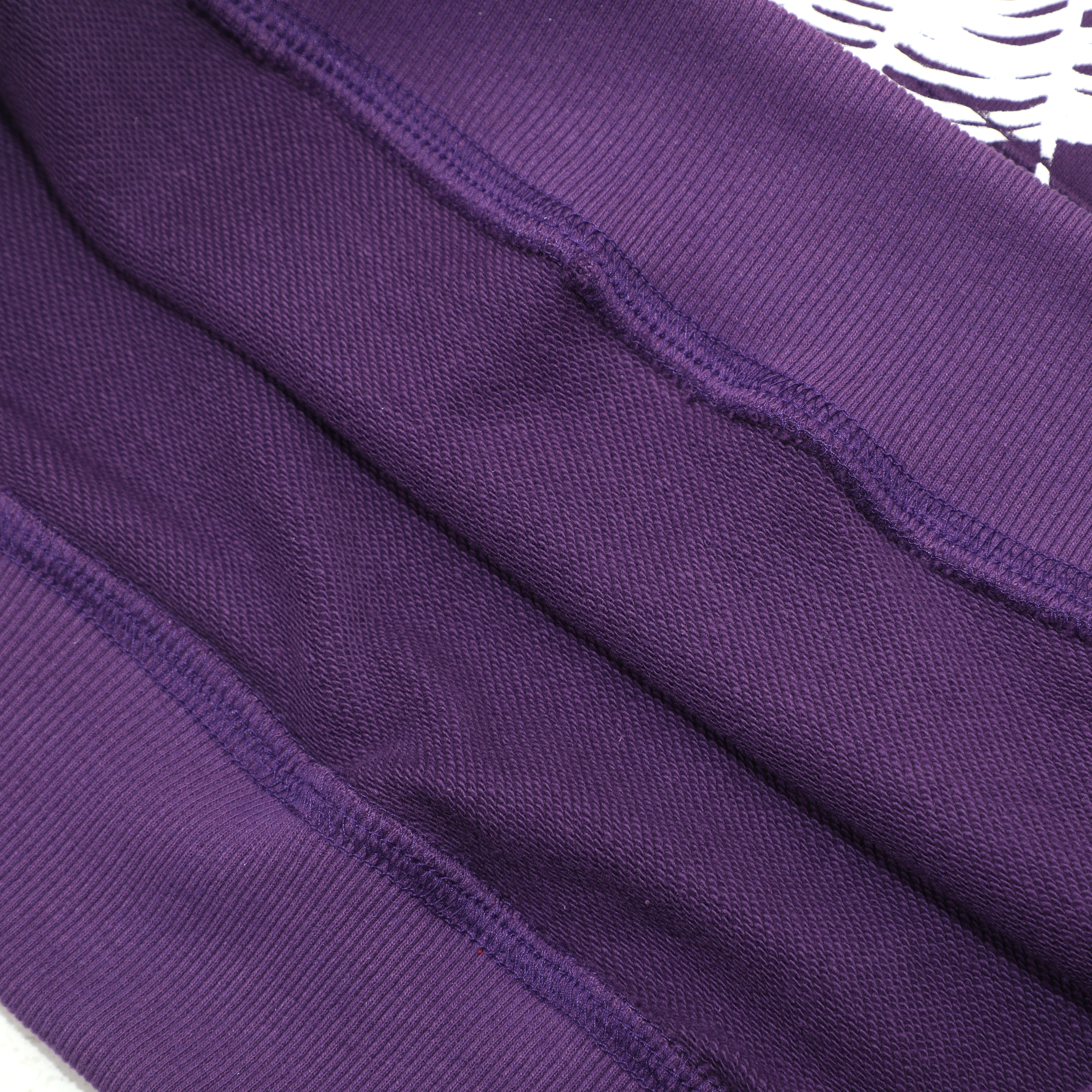 Sp5der Spider Web Print Gothic Punk Purple Hoodie
