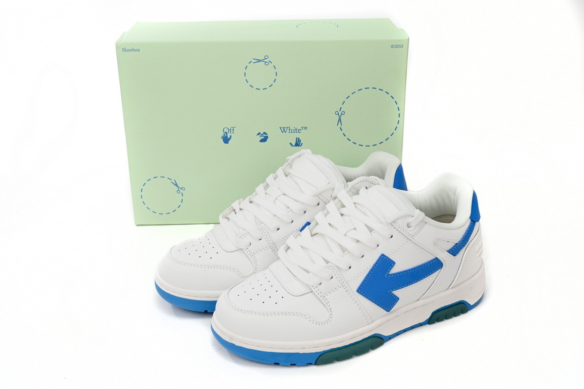 OFF-WHITE Out Of Office White Lake Blue OMIA189 C99LEA00 20145