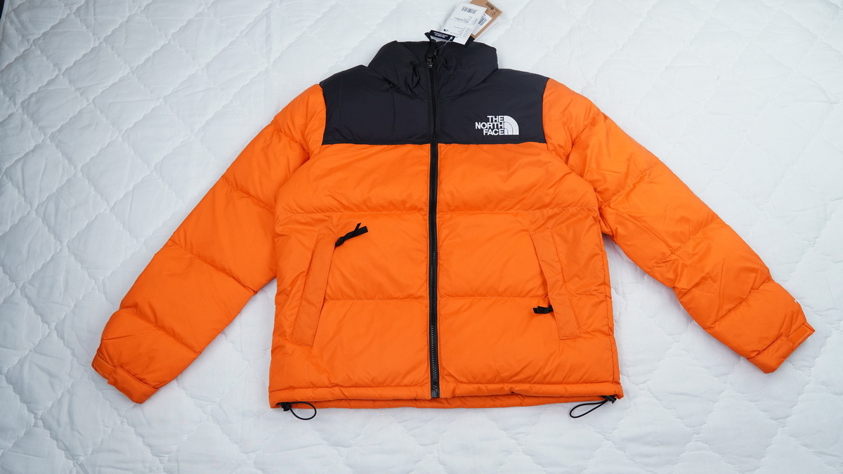 The North Face Black and Blackish Orange