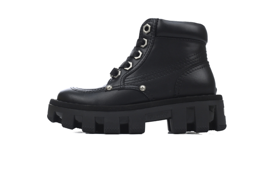 Louis Vuitton Checker Ankle Martin Boots