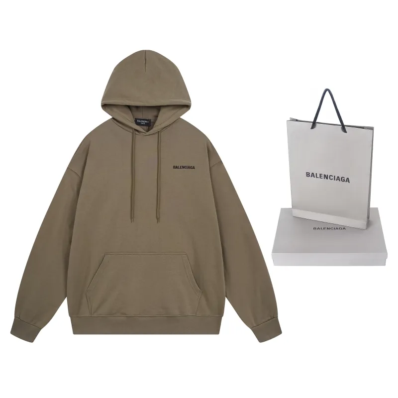 Balenciaga Brown Hoodie