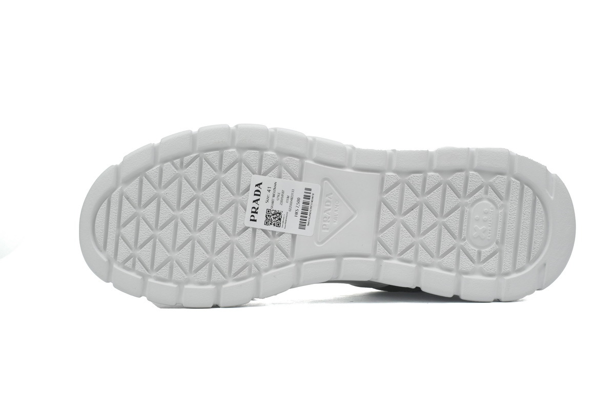 Prada Leather Sneakers White
