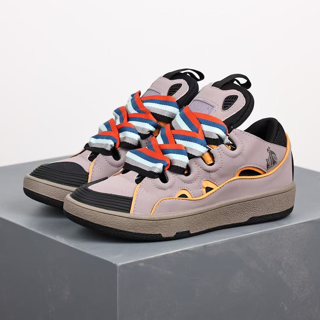Lanvin Curb sneakers Purple Black