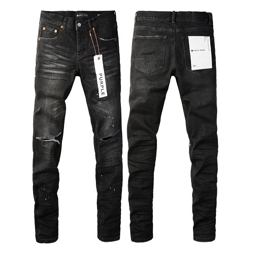 Purple Jeans Black 015
