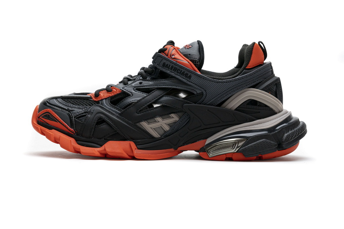 Balenciaga Track 2 Sneaker Dark Grey Orange 570391 W2GN1 2002