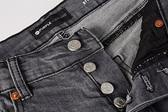 Purple Jeans Gradient Black 010