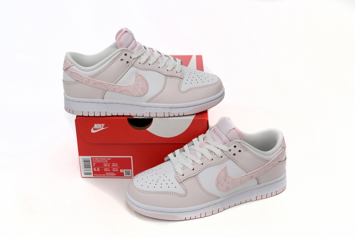 Nike Dunk Low Pink Paisley FD1449-100