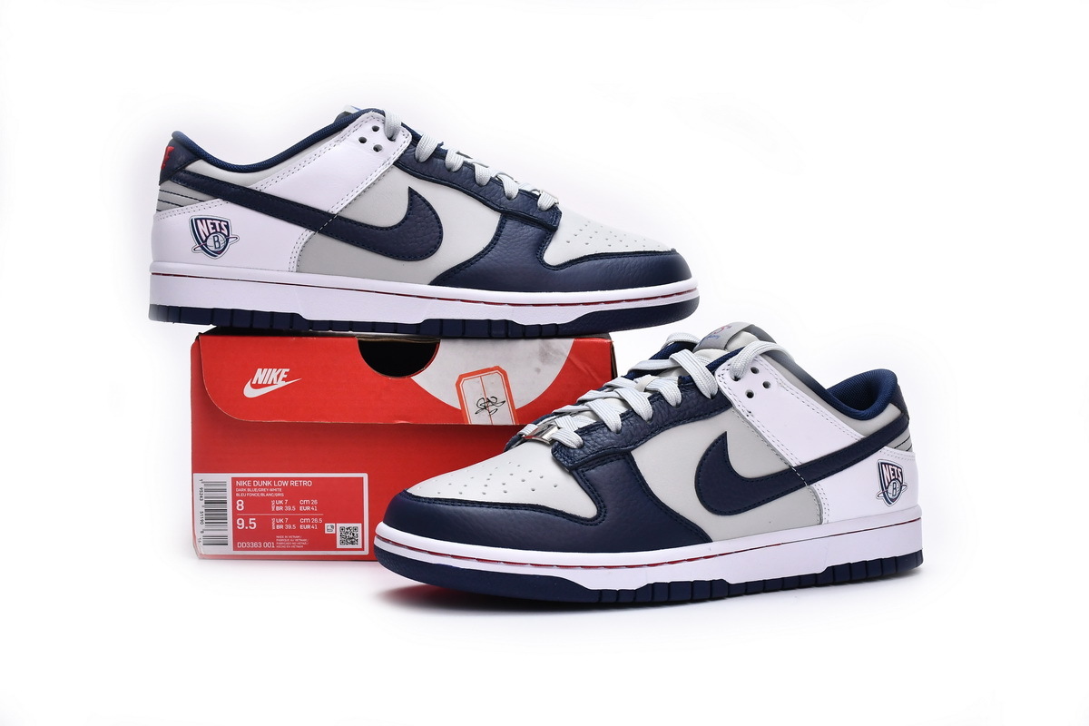 NBA x Nike Dunk Low Brooklyn Nets DD3363-001