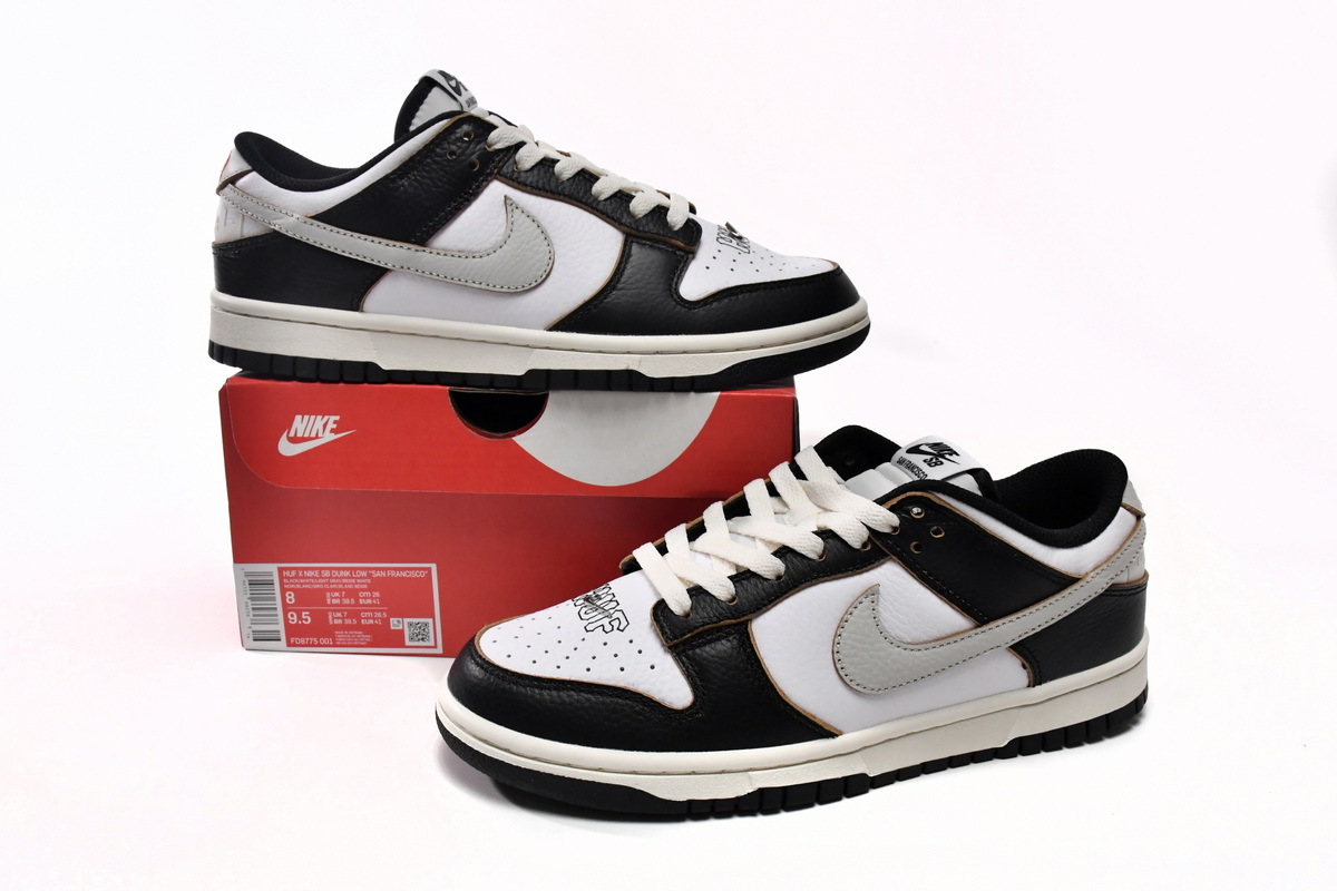 HUF x Nike SB Dunk Low San Francisco FD8775-001
