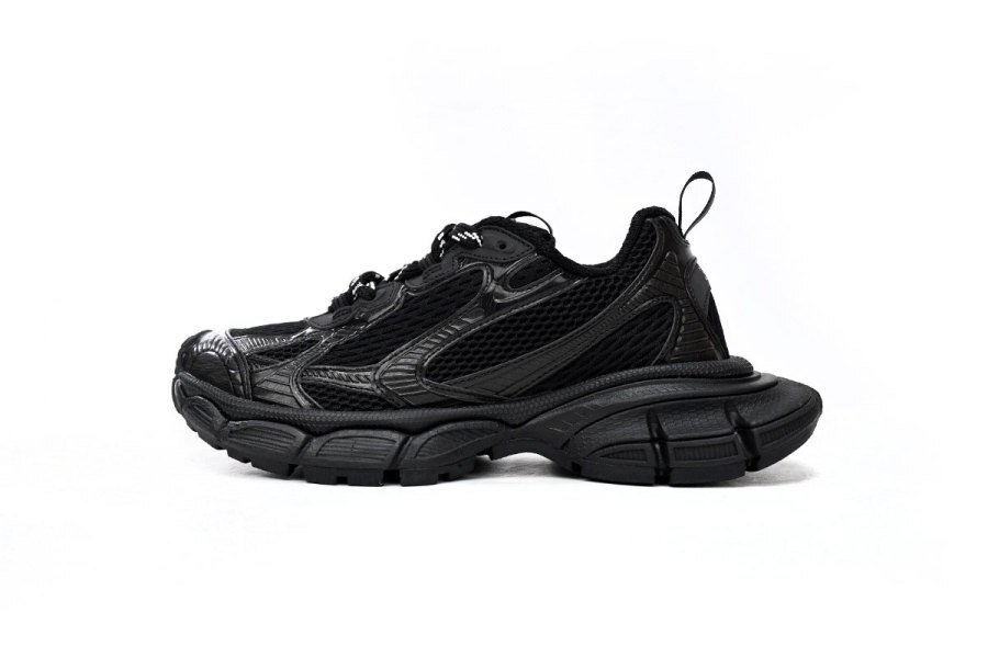Balenciaga 3XL Sneaker in All Black 734733 W2RC6 0203