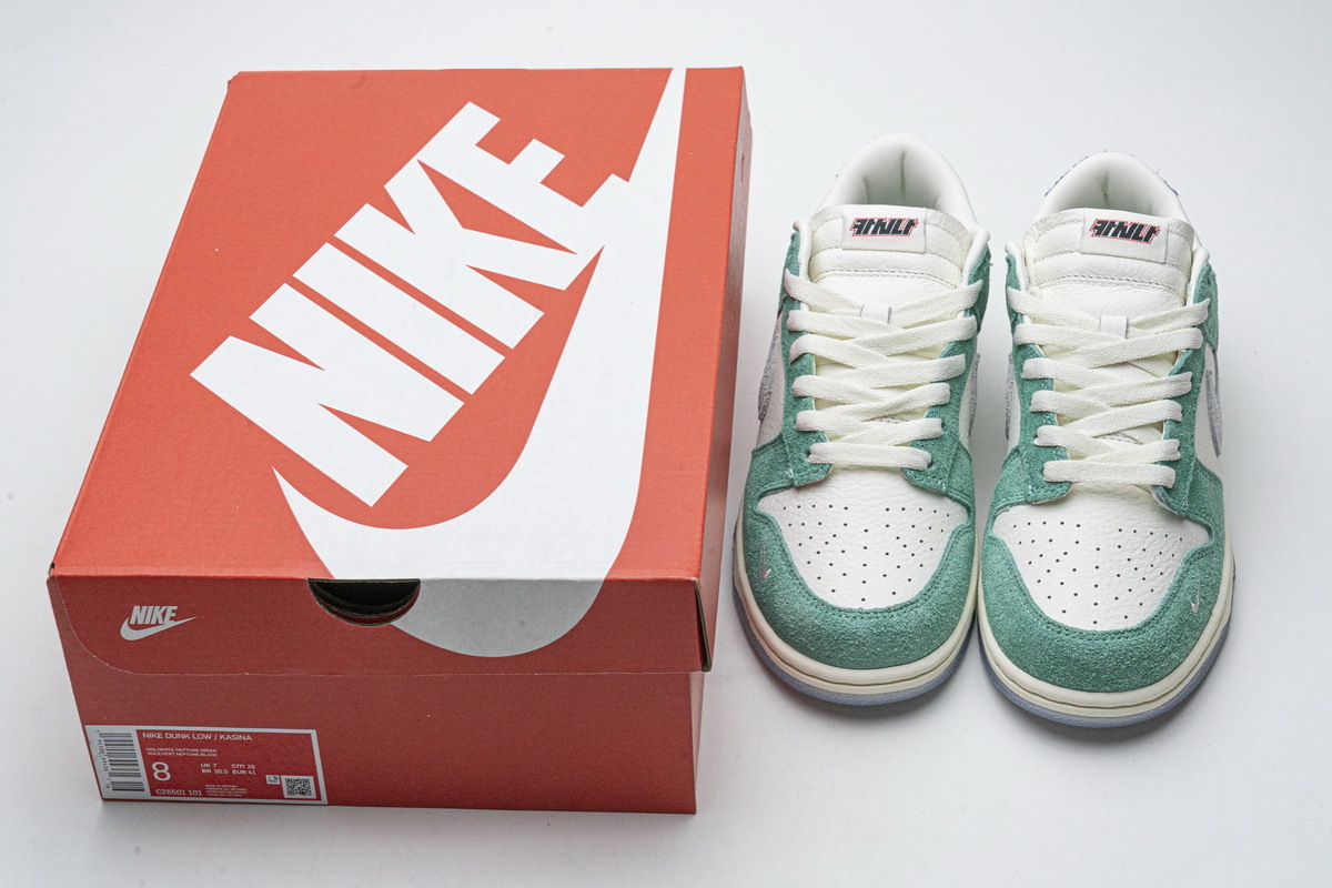 Kasina x Nike Dunk Low Neptune Green CZ6501-101