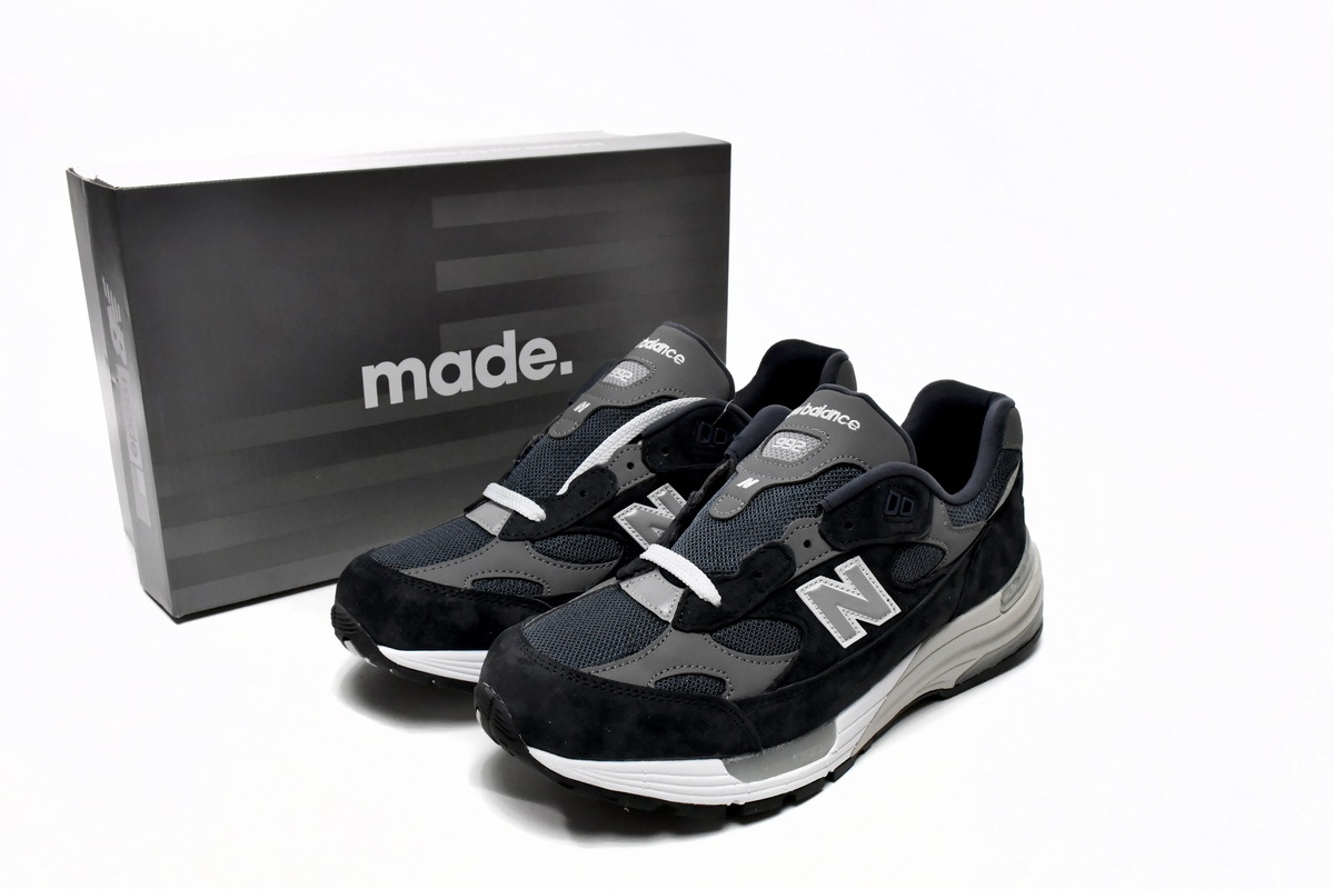 New Balance 992 Navy Grey M992GG