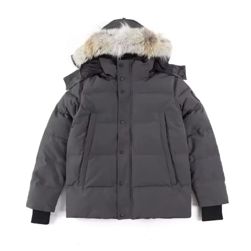 Canada Goose Wyndham Parka Jacket Grey