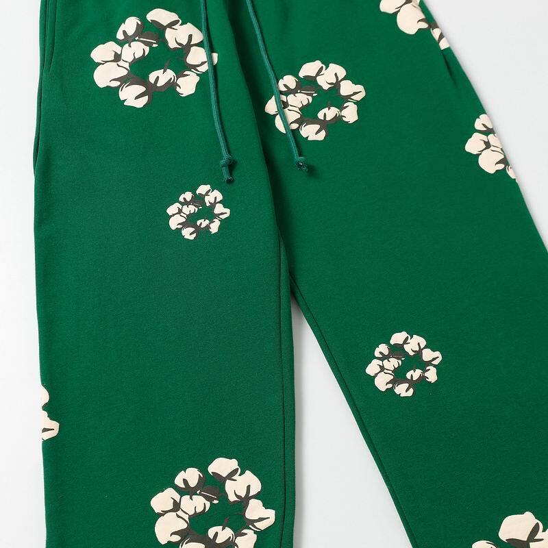 Denim Tears Cactus Tears Wreath Sweatpants Green
