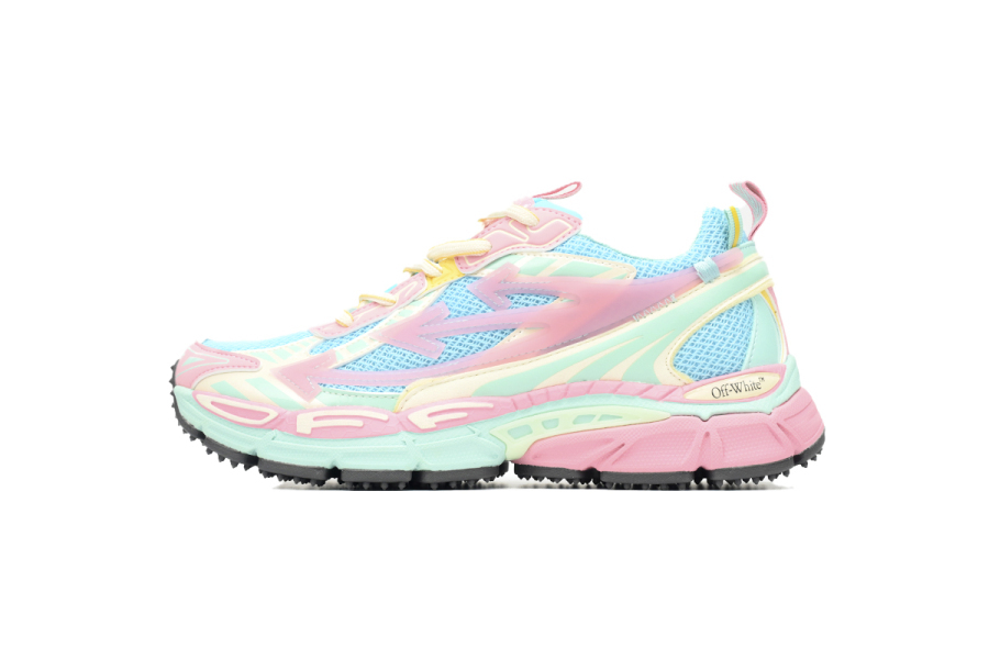 OFF-WHITE Be Right Back Out Of Blue Pink Blue