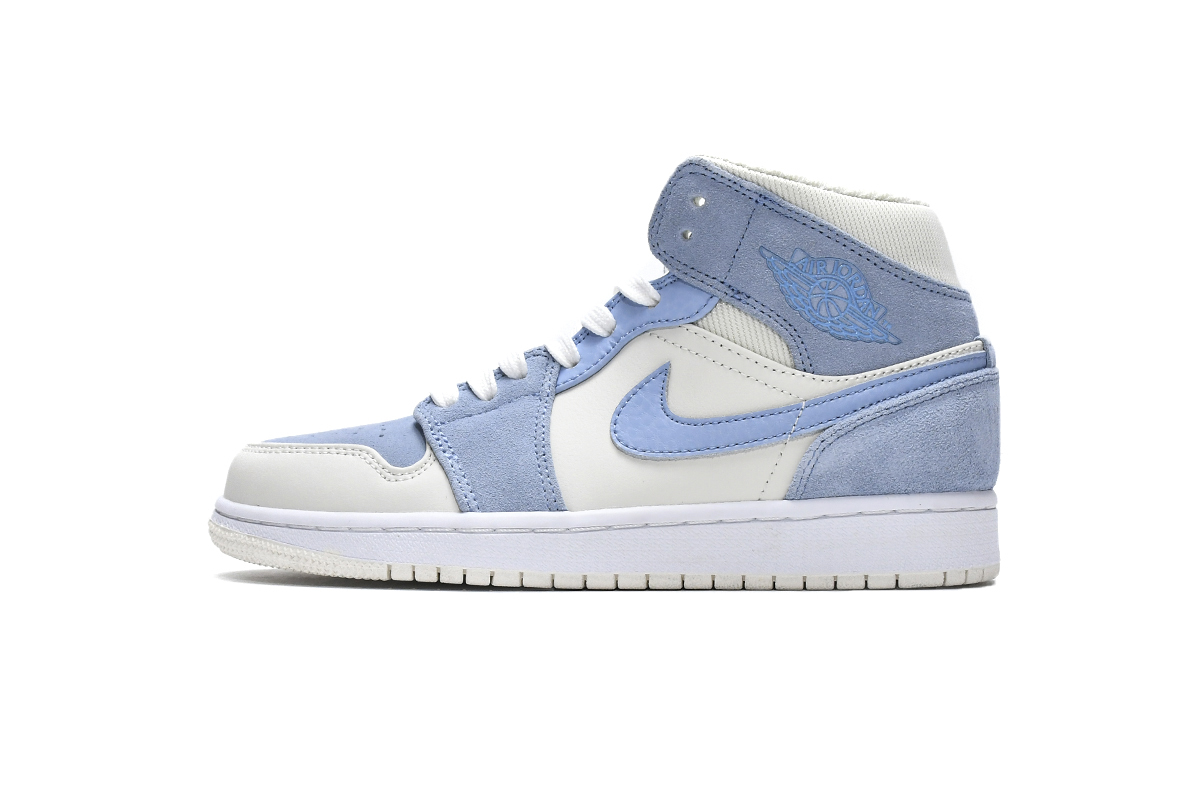 Air Jordan 1 Mid SE Sail Light Blue DA4666-100