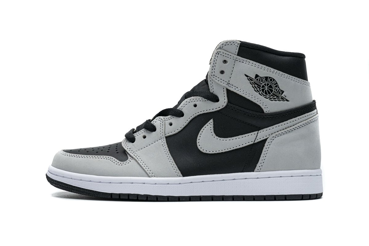 Air Jordan 1 Shadow 2.0 Black Light Smoke Grey 555088-035