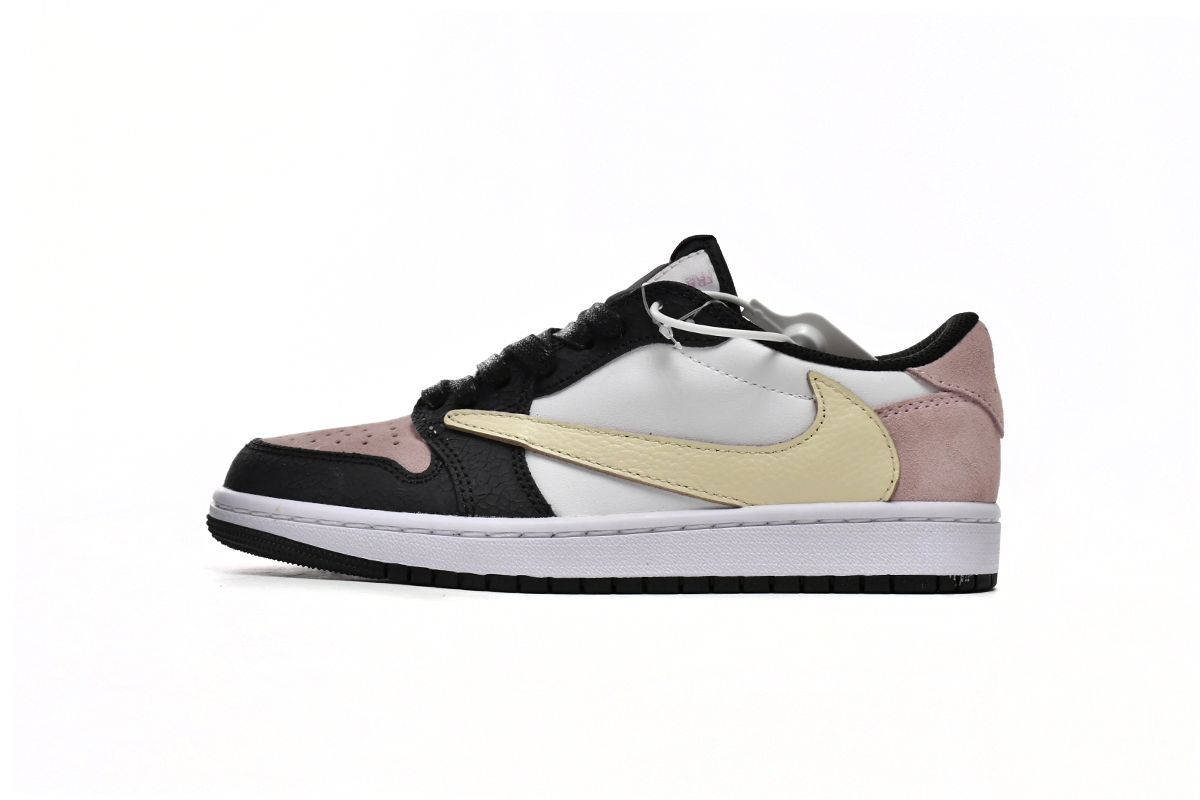 Travis Scott x Air Jordan 1 Low Black Red DM7866-066