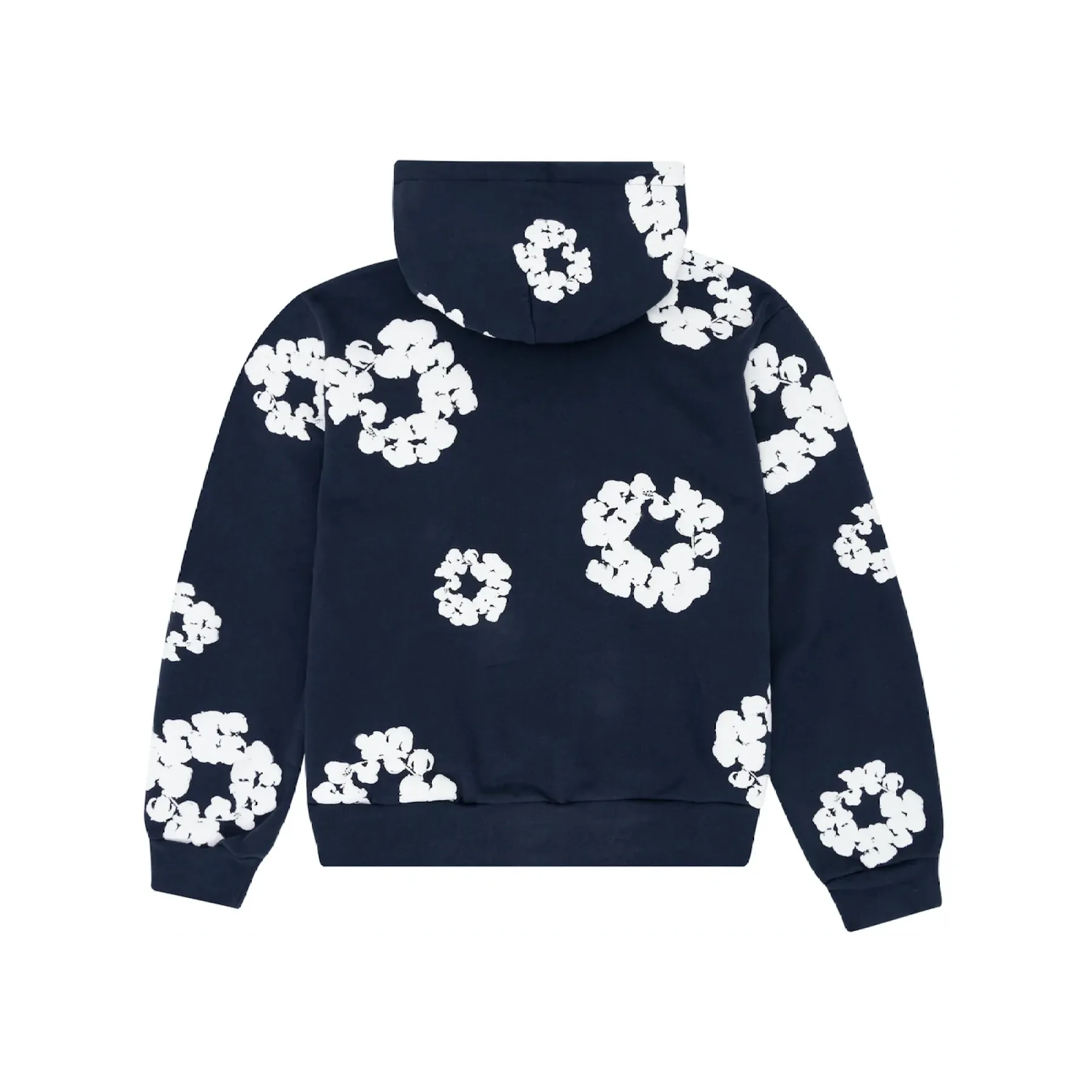 Denim Tears Cotton Wreath Sweatshirt Hoodie Navy