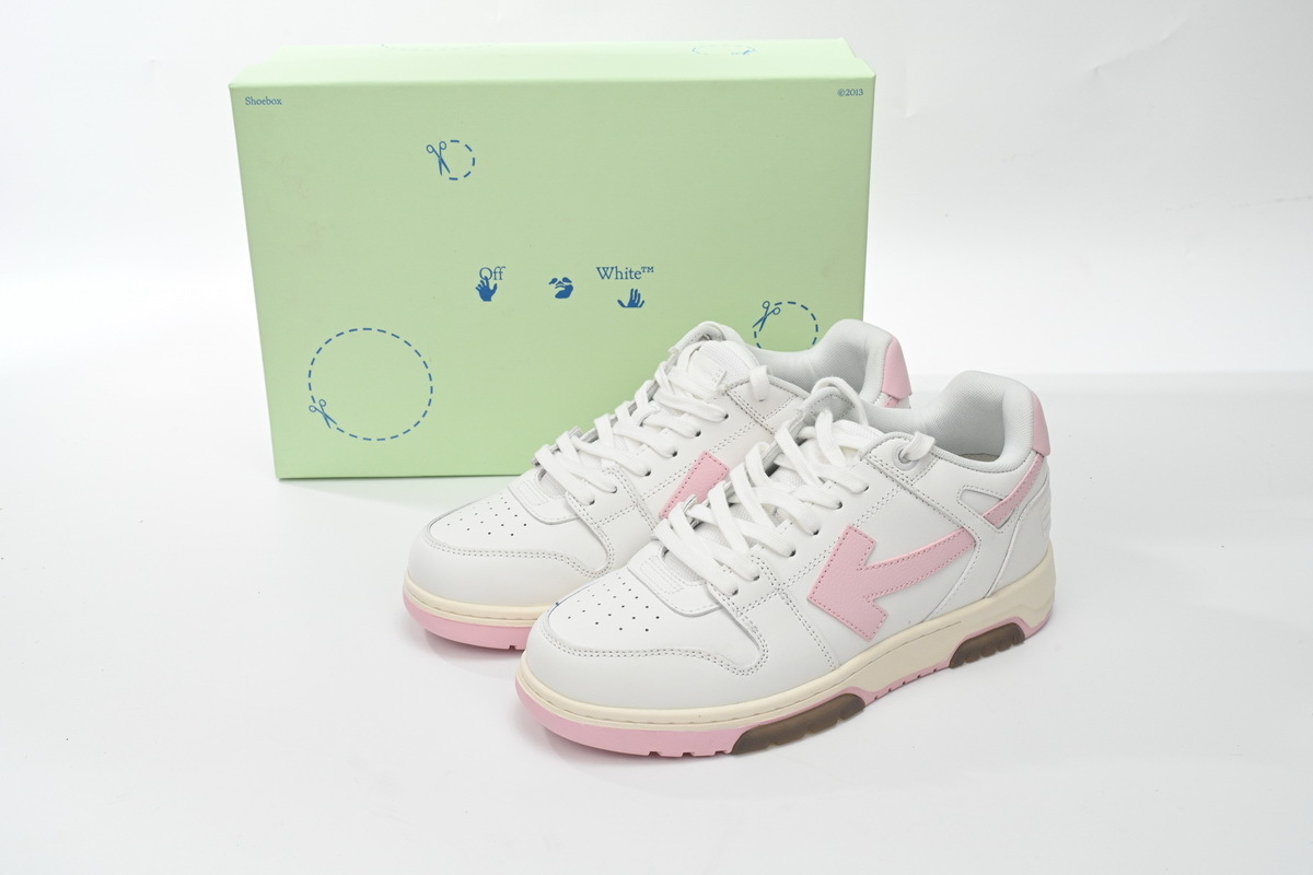 OFF-WHITE Out Of Light Pink White OFIA259 F21LEA00 10130