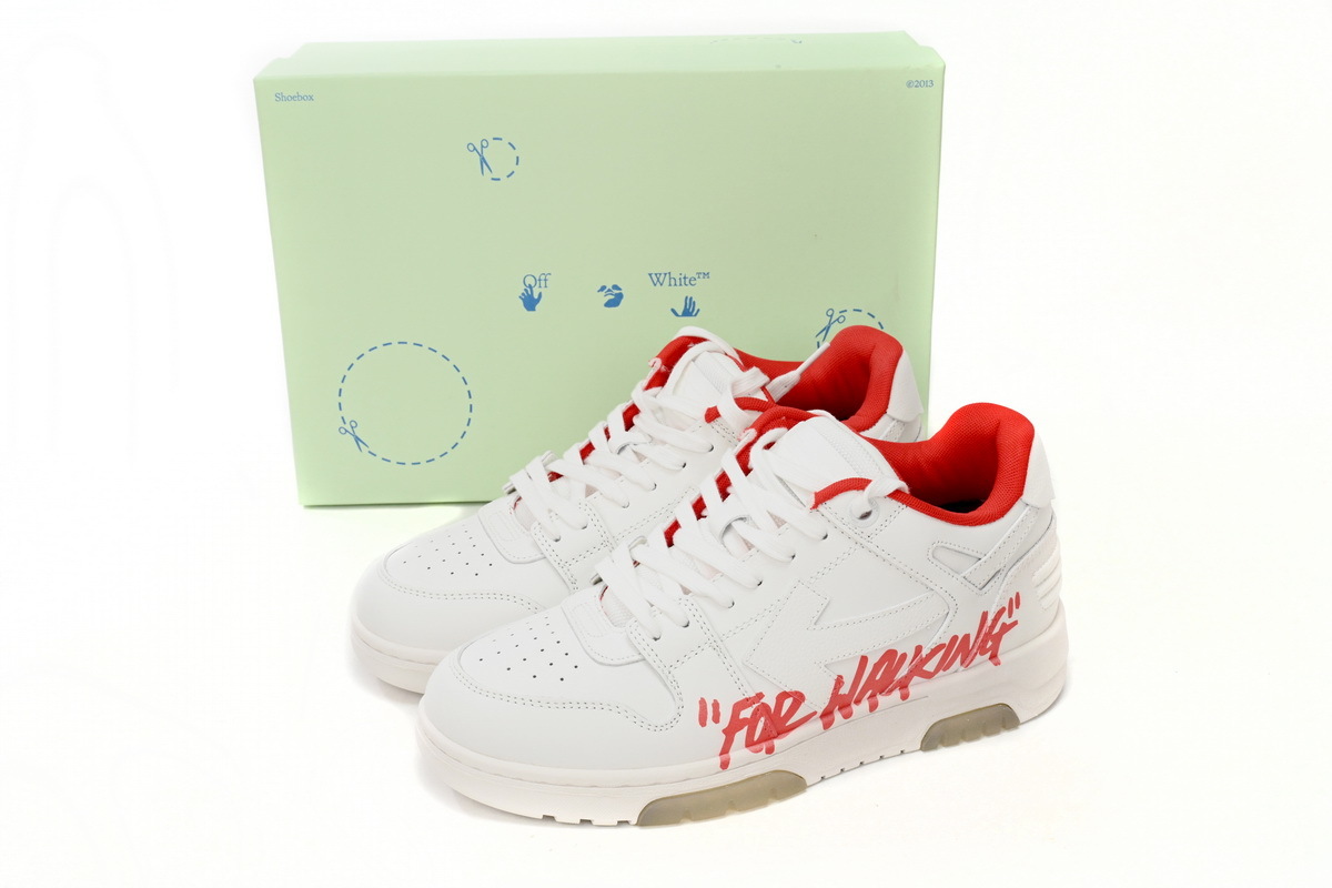 OFF-WHITE Out Of Office Rice White OMIA189 C99LEA00 30125