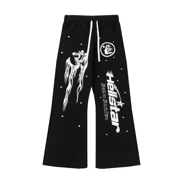 Hellstar Tracksuit Hoodie + Sweatpants Black