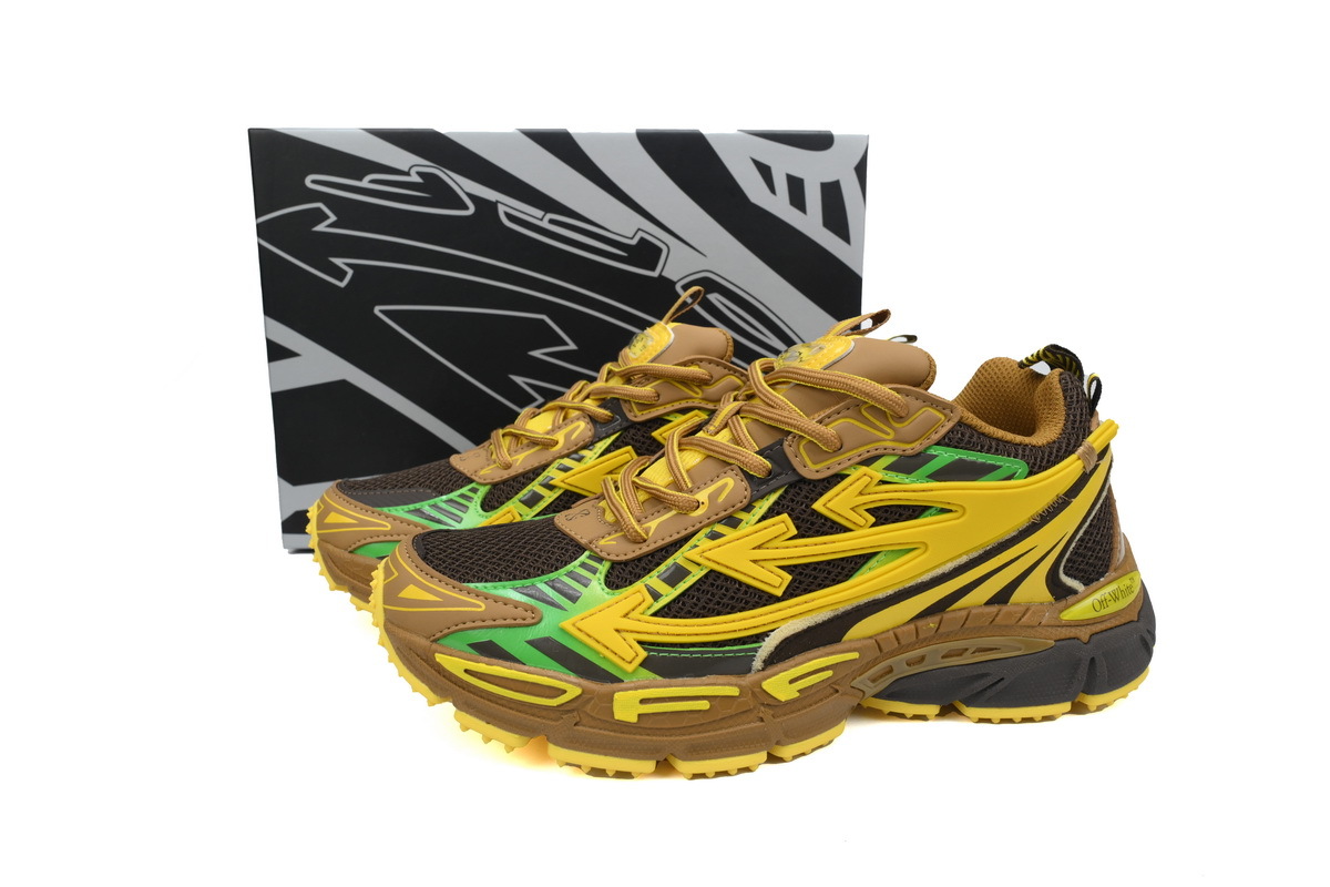 OFF-WHITE Be Right Back Black Yellow