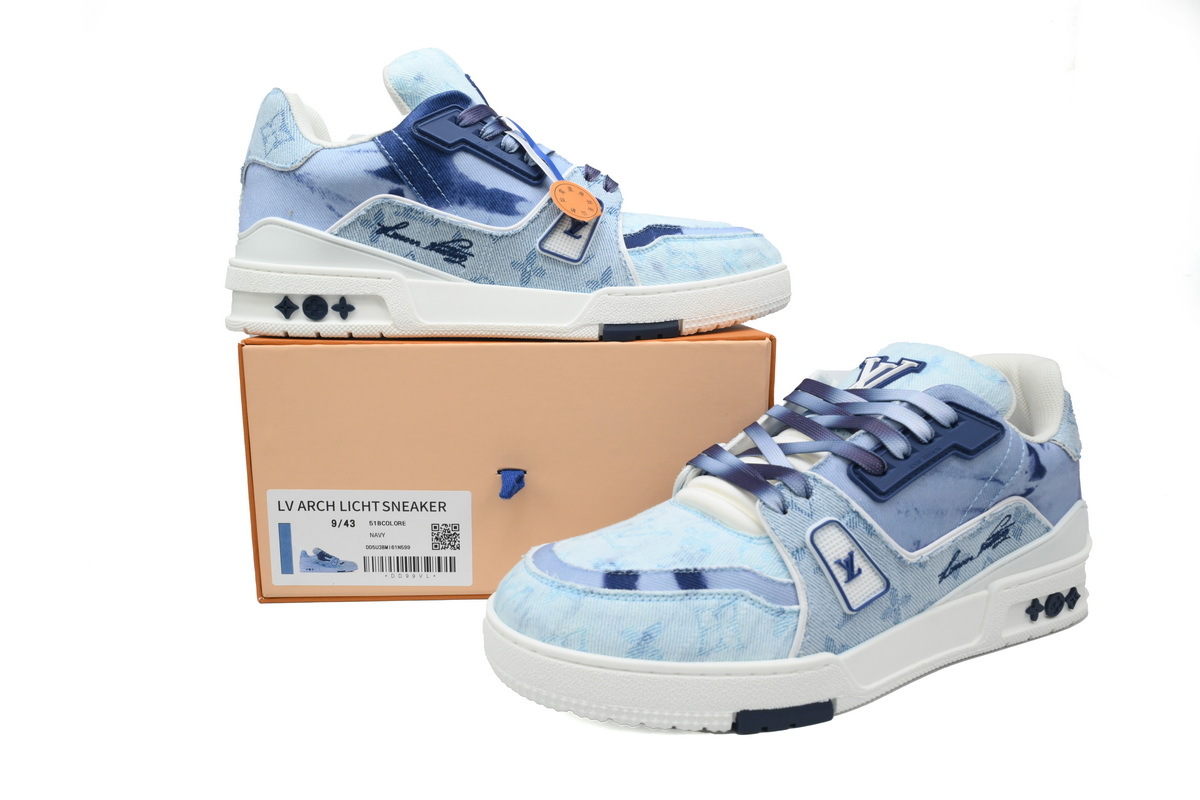 Louis Vuitton Trainer Gradient Blue