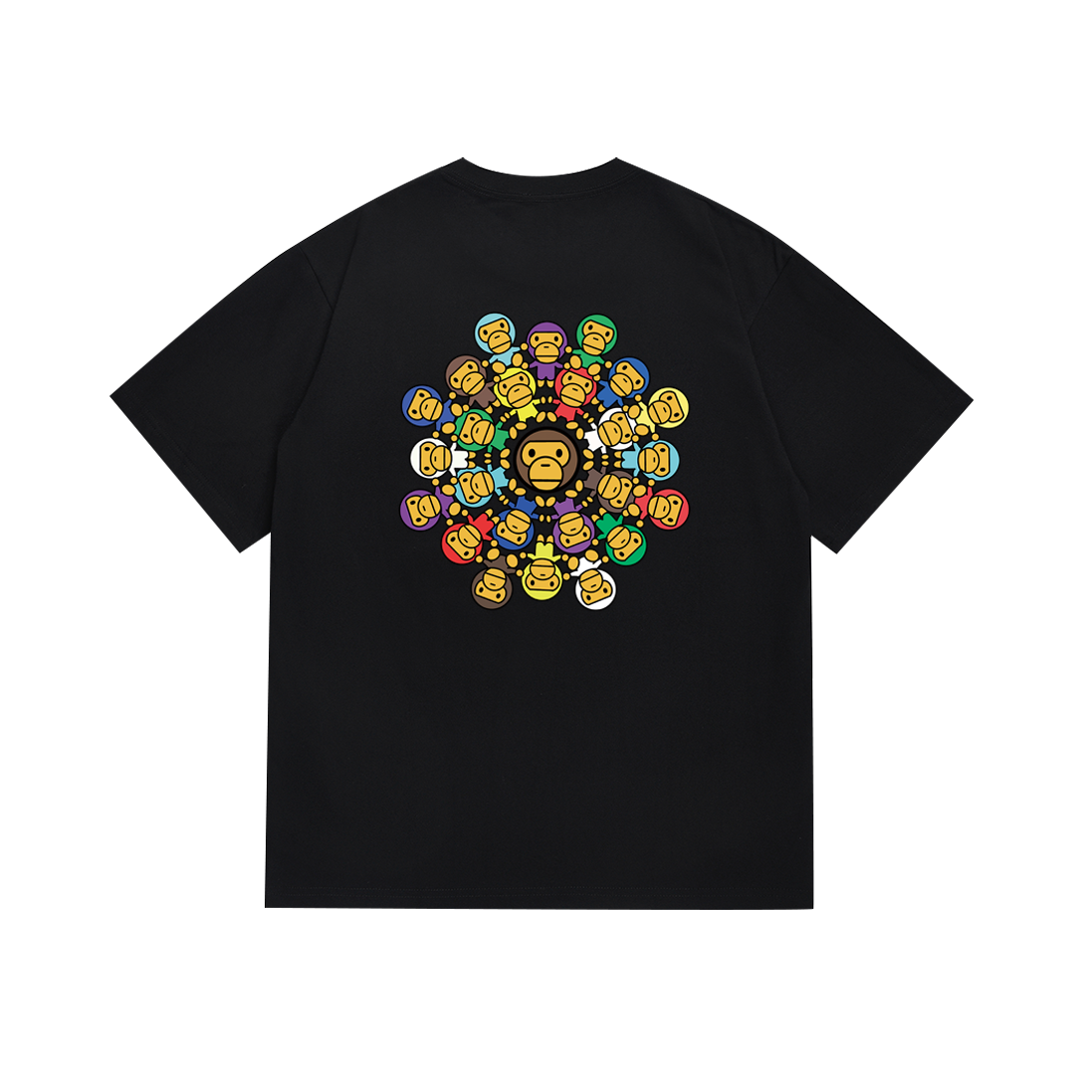 BAPE Milo Circle T-shirt White/Black 132