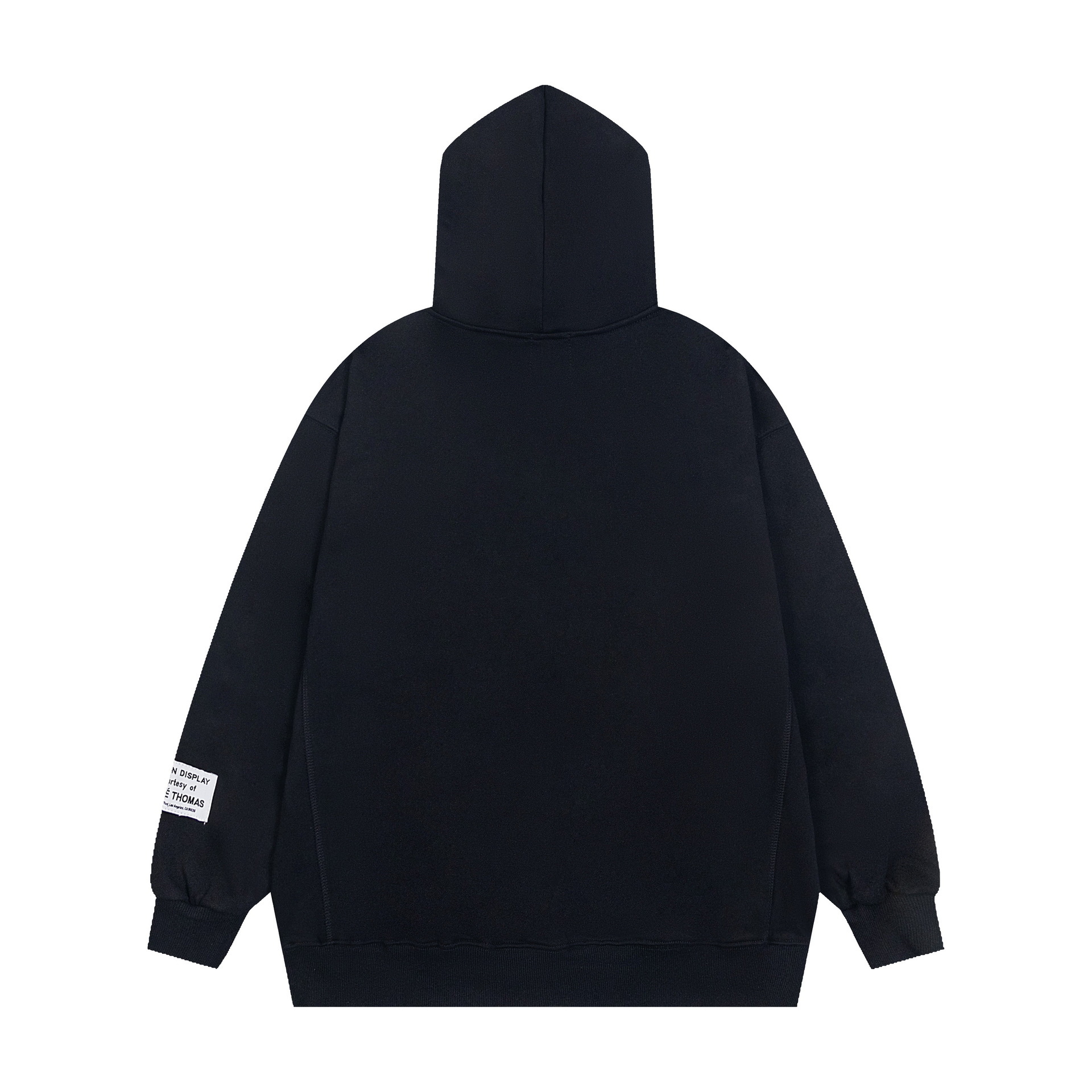 Gallery Dept Hoodie With Hat Grey Black