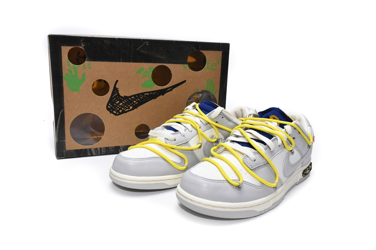 OFF WHITE x Nike Dunk SB Low The 50 NO.27 DM1602-120